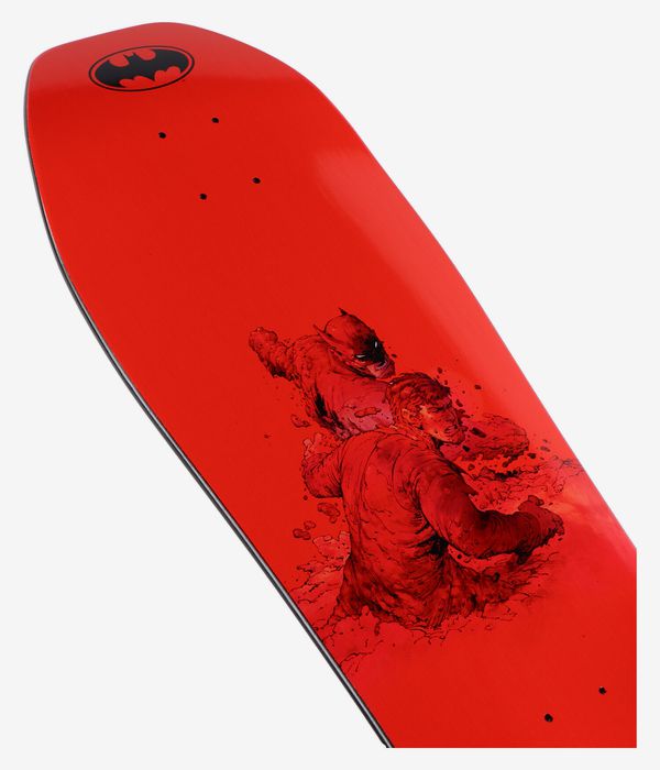 Welcome x Batman Knockout 10" Planche de skateboard (red black dip)