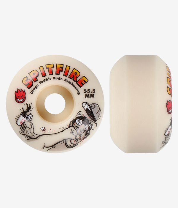 Spitfire Formula Four Diego Rude Awakening Classic Wielen (natural) 55 mm 99A 4 Pack