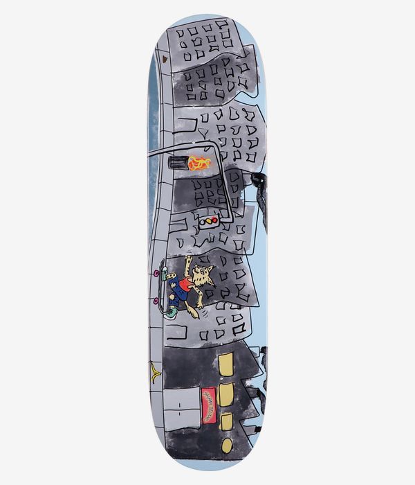 skatedeluxe City De Luchs Mini 7.25" Skateboard Deck (multi)