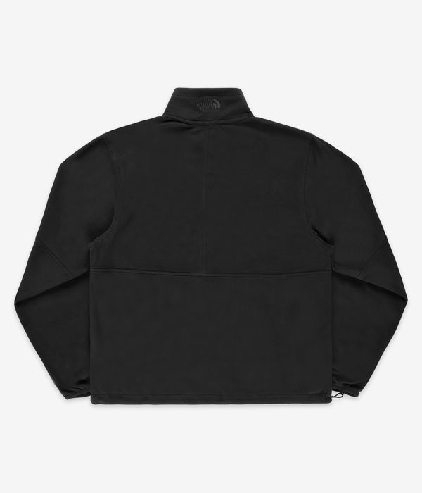 The North Face Polartec 100 1/4-Zip Sweater (white black)