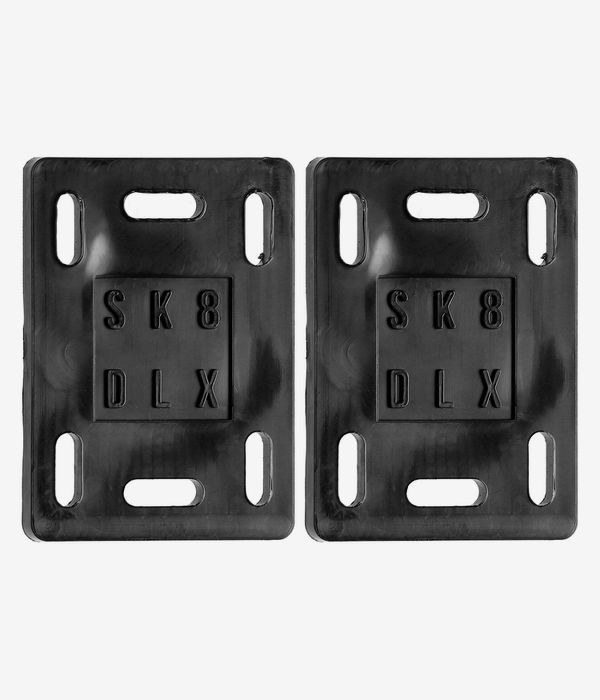 skatedeluxe 1/4" Riser Pads (black) 2er Pack