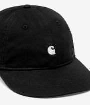 Carhartt WIP Madison Logo Cappellino (black white)