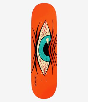 Toy Machine Mad Eye 8.38" Planche de skateboard (yellow orange)
