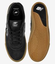 New Balance Numeric 306 Shoes (black white gum)