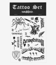 Wasted Paris City Tatoos Set Acc. (black)