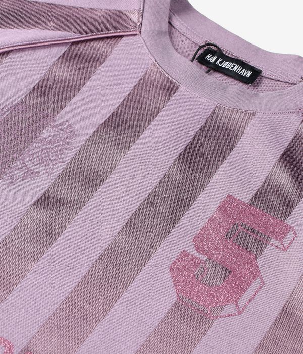 HAN KJØBENHAVN Logo Football T-Shirt (dusty purple)