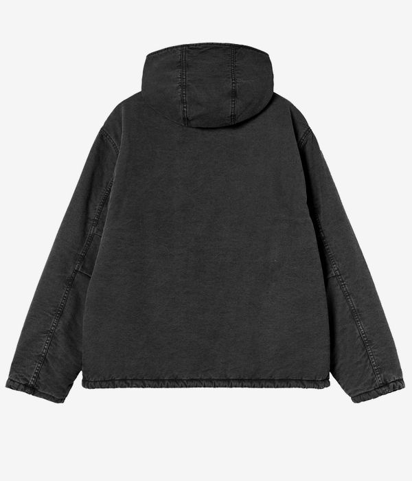 Carhartt WIP Mitch Cotton Hubbard Jacket (black dusky canvas)