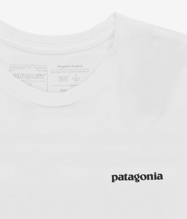 Patagonia P-6 Mission Regenerative Organic Pilot T-Shirt (white)