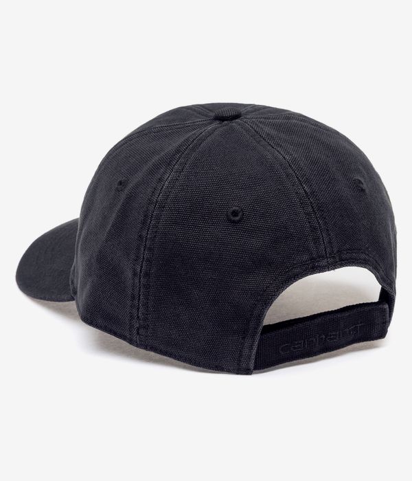 Carhartt WIP Canvas Dearborn Uncoated Casquette (black stone washed)