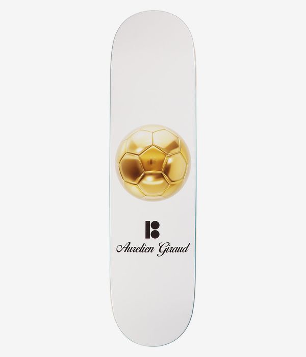 Plan B Giraud Gold 8" Skateboard Deck (white)