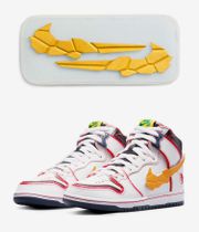 Nike SB x Gundam Dunk High Pro Shoes (white amarillo)