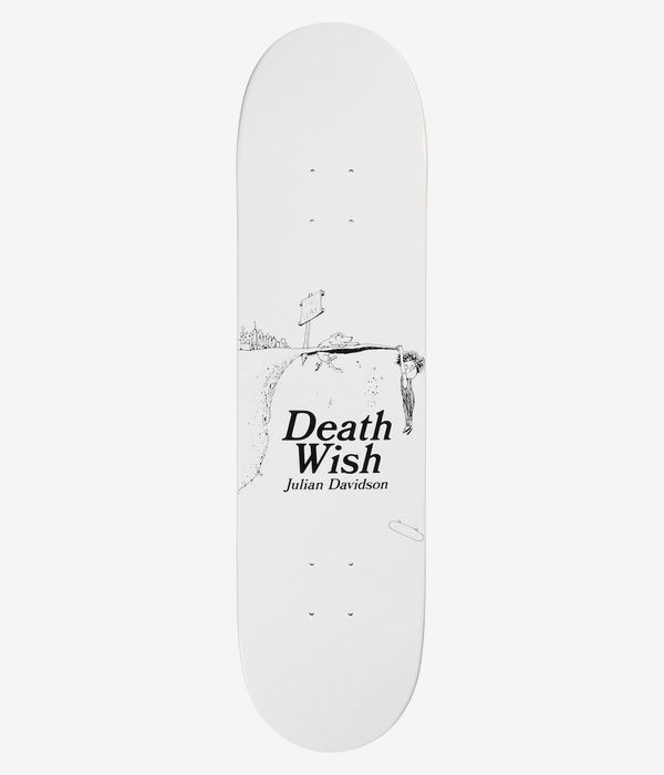 Deathwish Davidson This Way 8" Planche de skateboard (white)