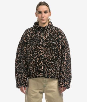 Volcom Wylding Out Sherpa Giacca women (animal print)