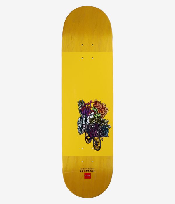 Chocolate Herrera Cada Dia 8.375" Skateboard Deck (yellow)
