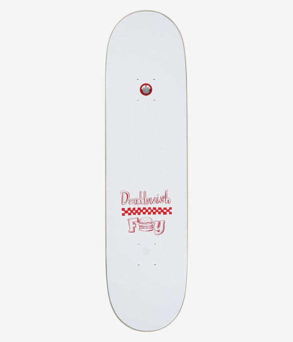 Deathwish Foy Spanky's Big Boy 8.25" Skateboard Deck (white multi)