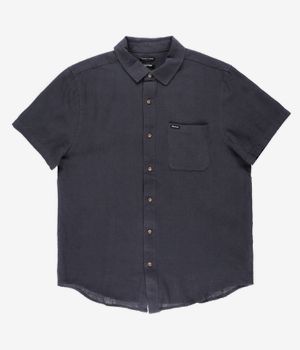 Brixton Charter Org Cttn Shirt (washed black)
