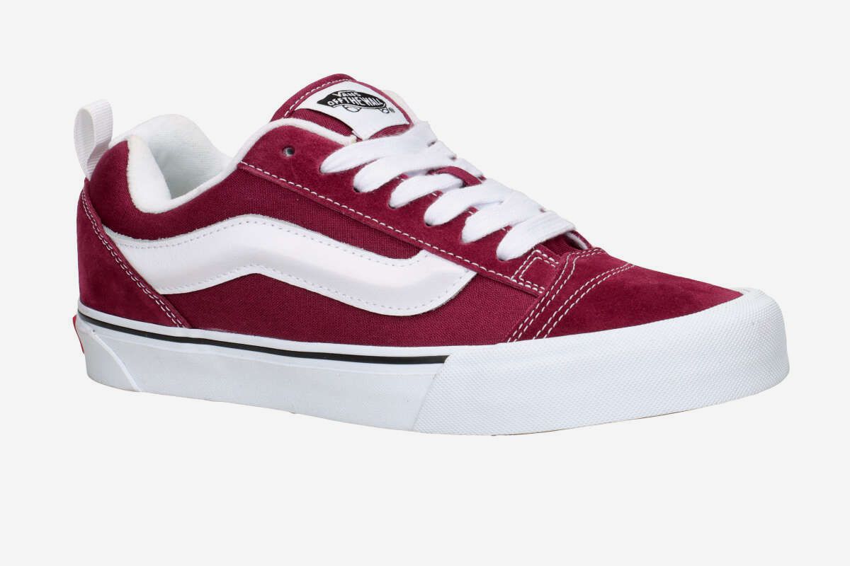 Vans color maroon store