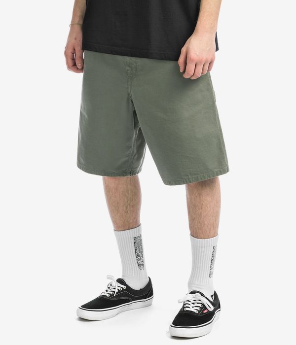 Carhartt WIP Single Knee Newcomb Shorts (park garment dyed)