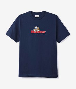 Butter Goods Teddy Logo T-Shirt (navy)