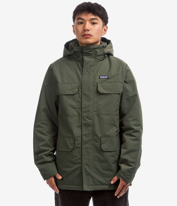 Patagonia Men's Isthmus Utility Transitional Jacket in Nouveau Green, Large - Outdoor Jackets - Recycled Nylon/Recycled Polyester/Nylon