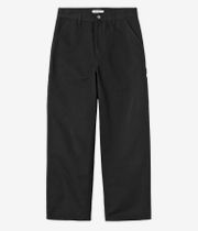 Carhartt WIP W' Brandon Single Knee Pant Organic Dearborn Pantaloni women (black rigid)