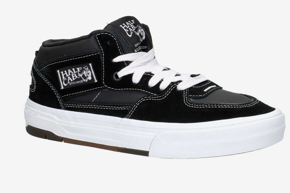 Vans Skate Half Cab Wafflecup Shoes (black white)