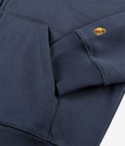 Carhartt WIP Chase Zip-Hoodie (dusky blue gold)