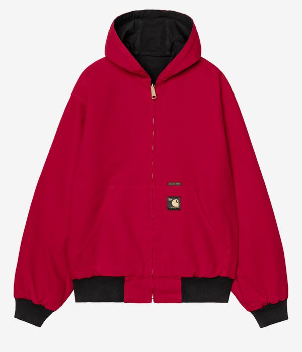 Carhartt WIP 50 Years Anniversary OG Active Canvas Jacket reversible (black usa red rinsed)