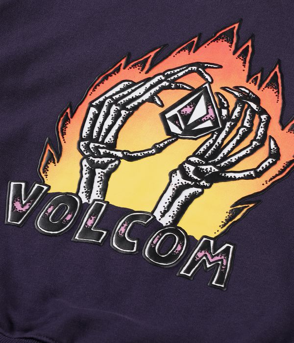 Volcom Watanite Sudadera kids (dark purple)