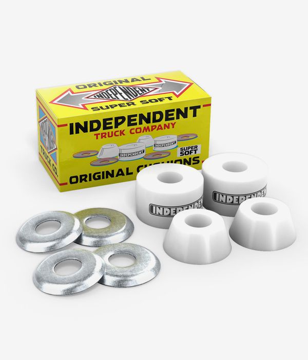 Independent Original Cushions Super Soft Bushings (white) 88A 4 Pack