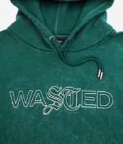 Wasted Paris Chill Stipple Hoodie (faded pine green)