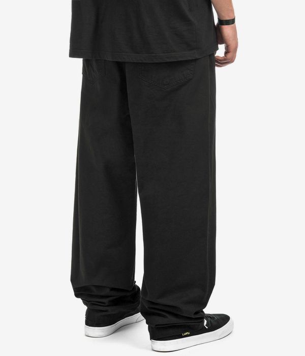 Carhartt WIP Landon Pant Newcomb Pants (black garment dyed)