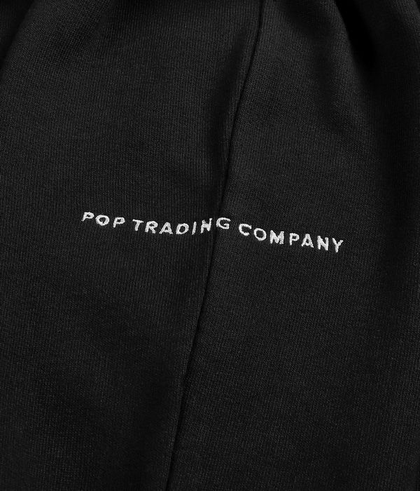 Pop Trading Company Logo Felpa (black)