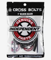 Independent 1" Kit di montaggio (black) Esagono cavo Testa svasata