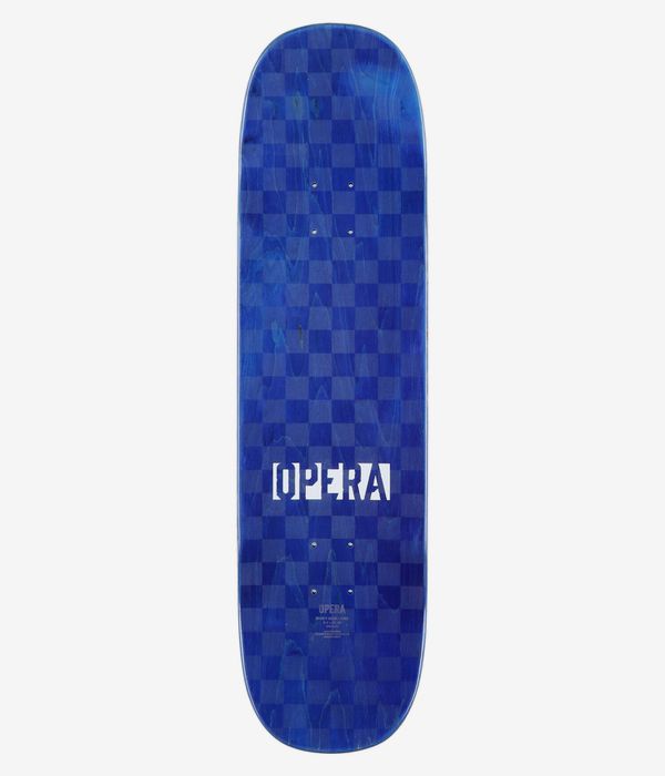 Opera Symmetrical Pop Slick 8.5" Planche de skateboard (black red)