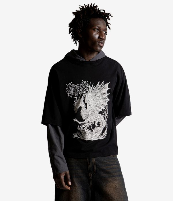 Wasted Paris Balaur Age Hoodie (black old black)