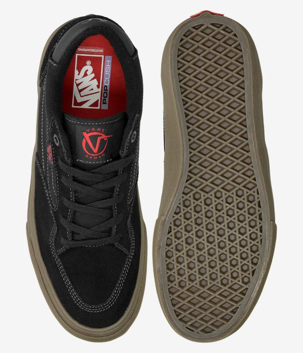 Vans Skate Rowan Shoes (black dark gum)