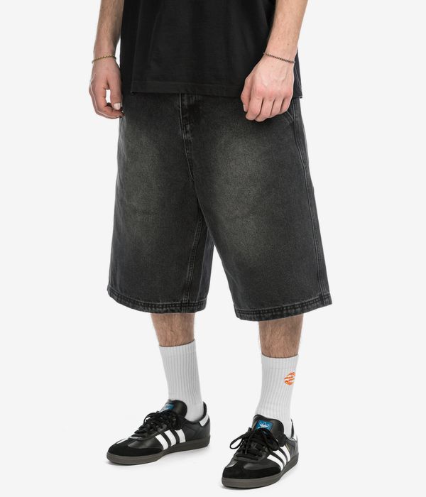 Butter Goods Work Shorts (distressed black)