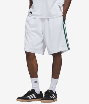 adidas Tyshawn Boardshorts (white matte gold collegiate gree)