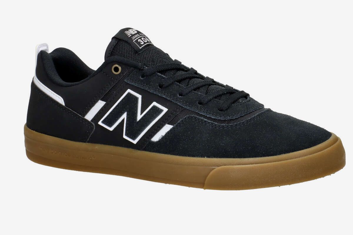 New Balance Numeric 306 Shoes (black white gum)