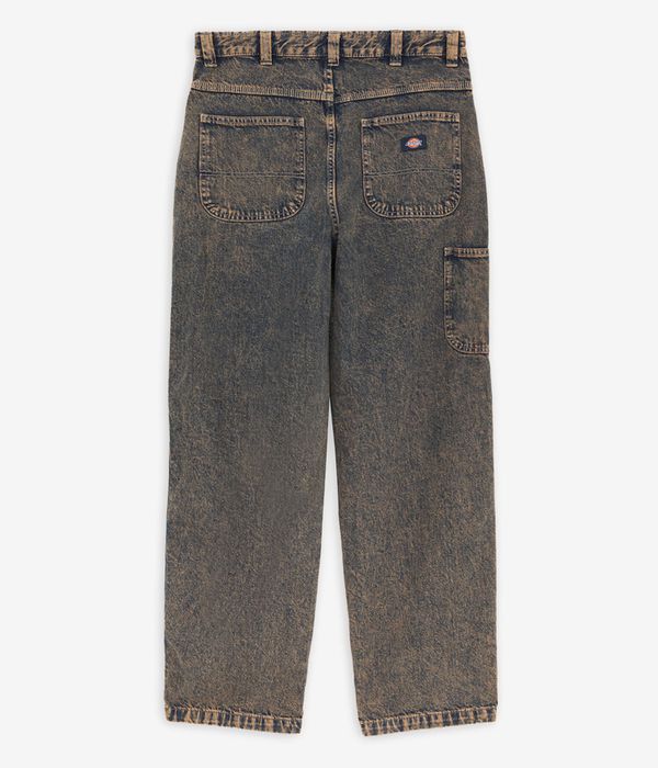 Dickies Madison Baggy Jeansy (yellow fade indigo)