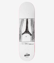Inpeddo x Forvert France 8.25" Planche de skateboard (white)