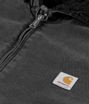 Carhartt WIP Mitch Cotton Hubbard Veste (black dusky canvas)