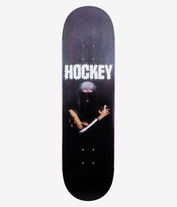 HOCKEY Todd Back Crack Shape 2 8.5" Skateboard Deck (black)