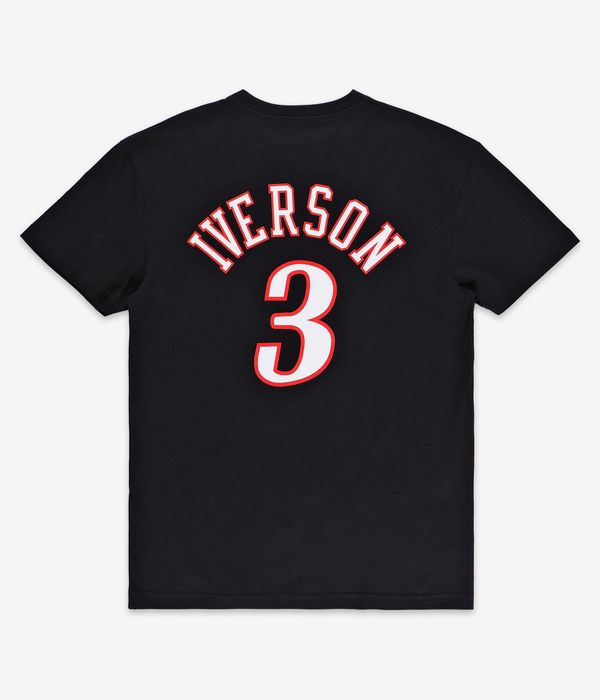 Mitchell & Ness Philadelphia 76er Allen Iverson T-Shirty (black)