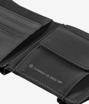 Element Icon Strap Bifold Wallet (flint black)