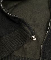 Yardsale Phantasy Chenille Zip-Hoodie (black)
