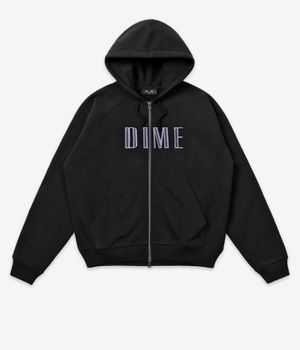 Dime Blocks Zip-Hoodie (black)