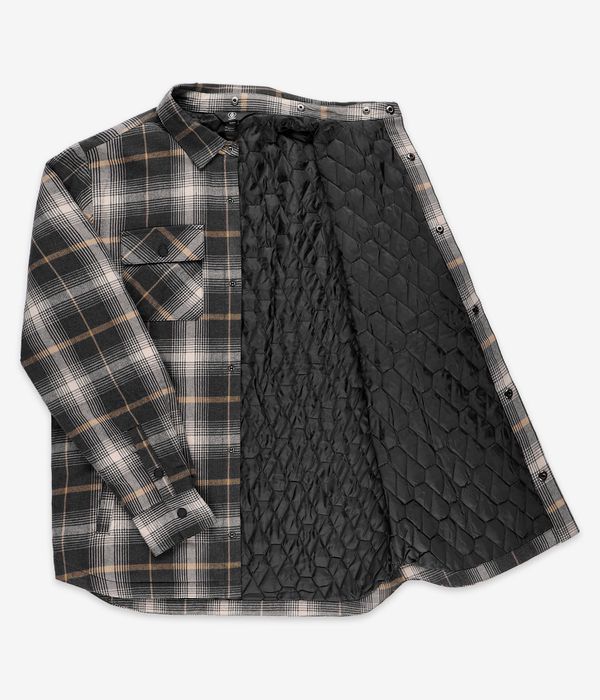 Flannel snow jacket top