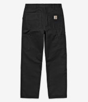Carhartt WIP Single Knee Pant Organic Dearborn Hose (black rinsed)